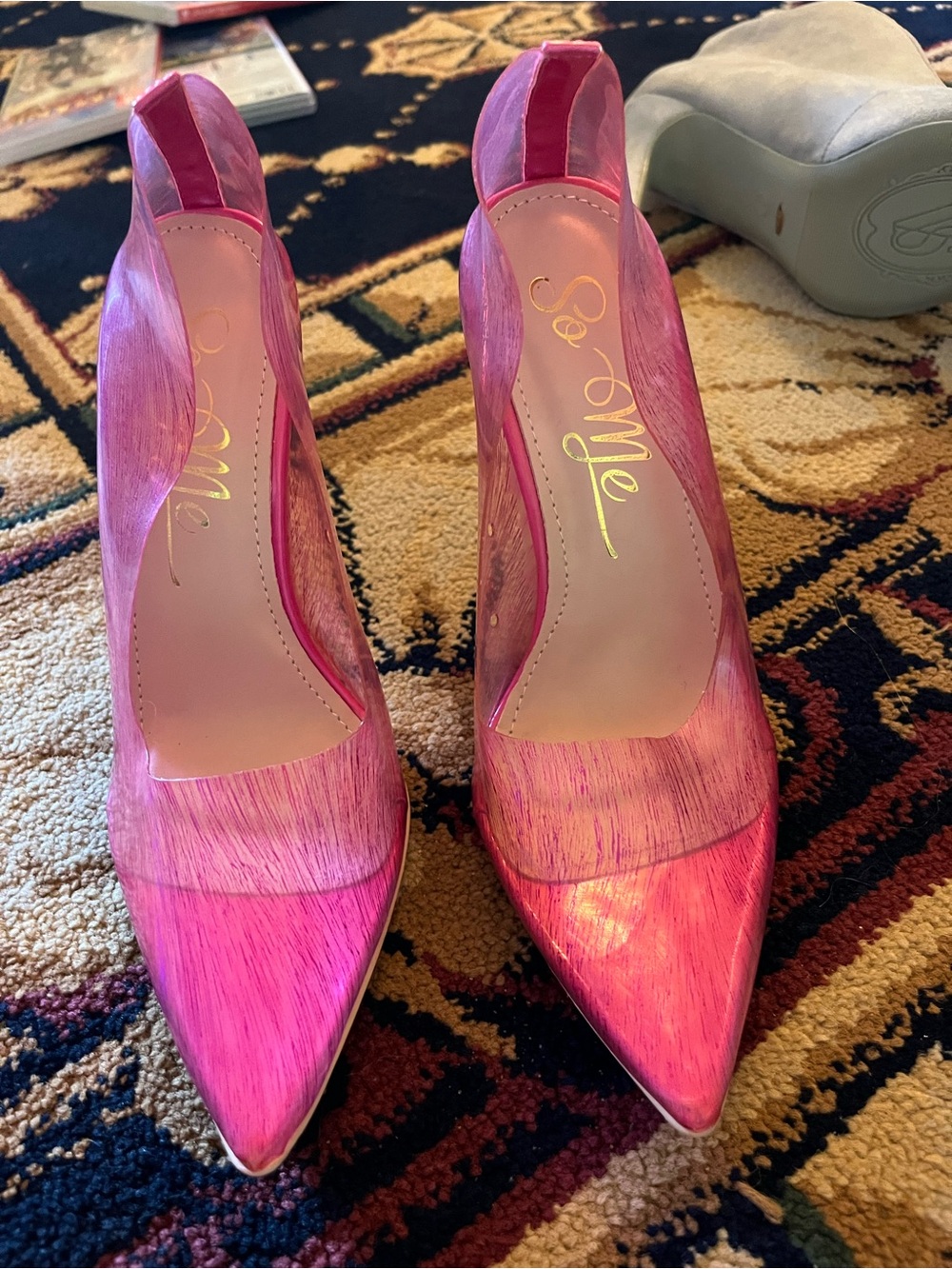 Fashion Nova Pink Pointed-Toe Women's Heels